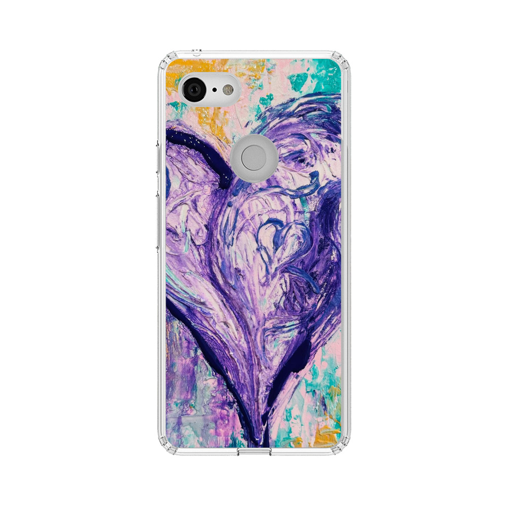 heart artwork Google Pixel 3 Case
