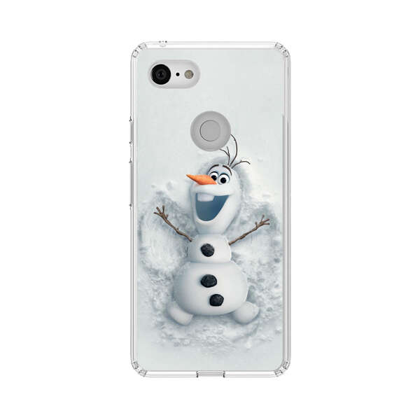 frozen snowman Google Pixel 3 Case