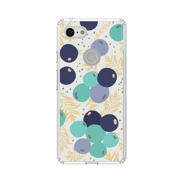 Abstract Berries Pattern Google Pixel 3 Case