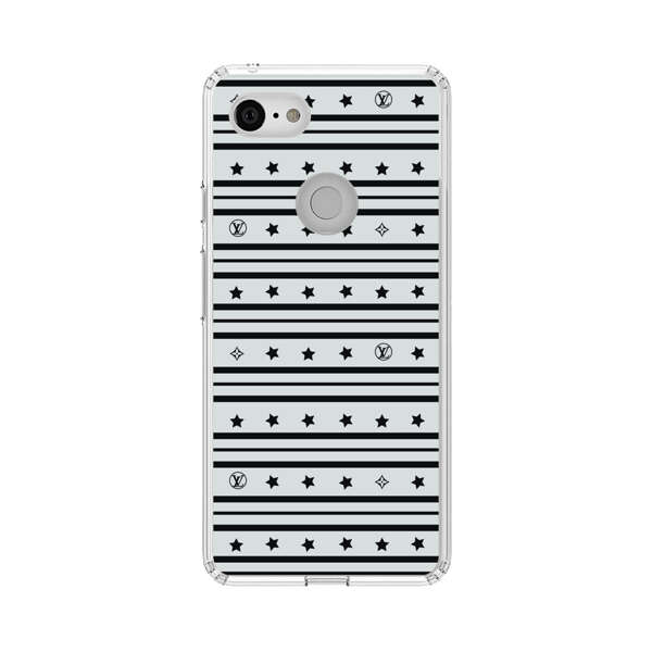 Elegant Stars Geometric Pattern Google Pixel 3 Case