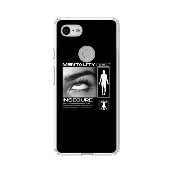 Mentality Insecure Eye Art Google Pixel 3 Case