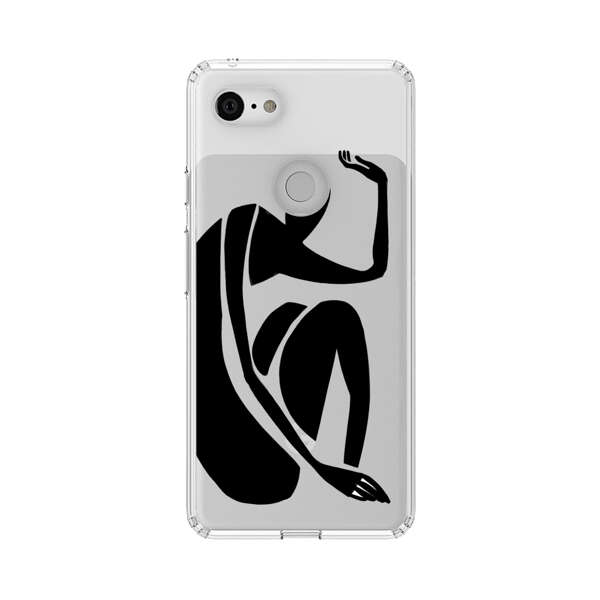 Minimalist Abstract Human Figure Google Pixel 3 Case