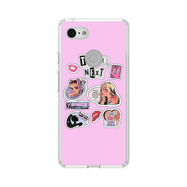 Pop Art Fashion Stickers Google Pixel 3 Case