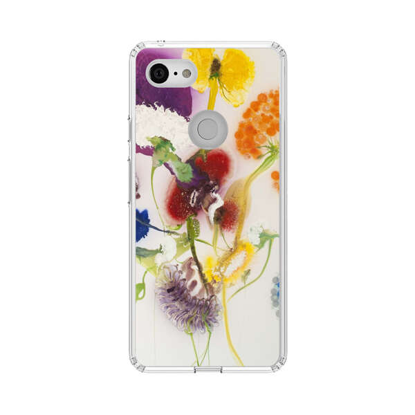 Vibrant Abstract Floral Artwork Google Pixel 3 Case