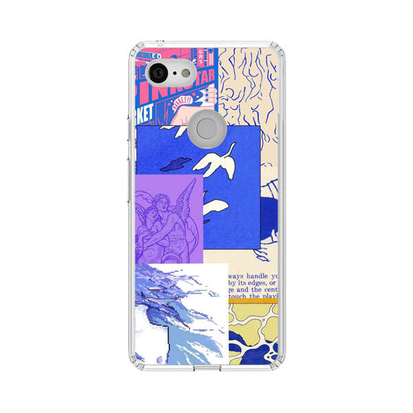 Vibrant Retro Pop Art Collage Google Pixel 3 Case