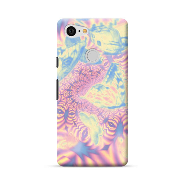 Ethereal Butterflies Psychedelic Swirl Google Pixel 3 Hard Case