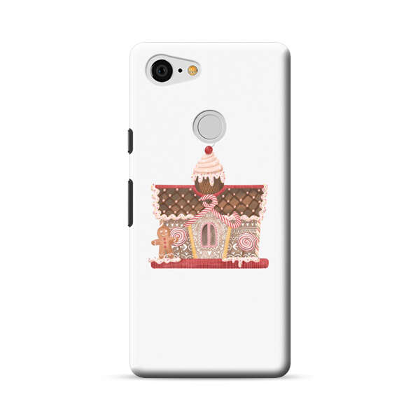 Gingerbread House Holiday Google Pixel 3 Hard Case