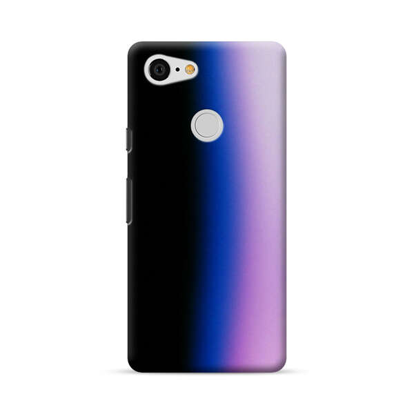 Gradient Black Blue Pink Purple Google Pixel 3 Hard Case