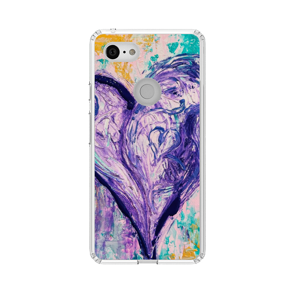 heart artwork Google Pixel 3 XL Case