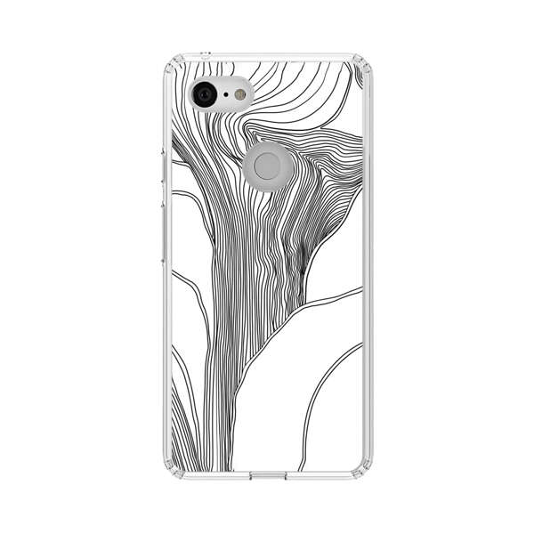 Abstract Line Art Design Google Pixel 3 XL Case
