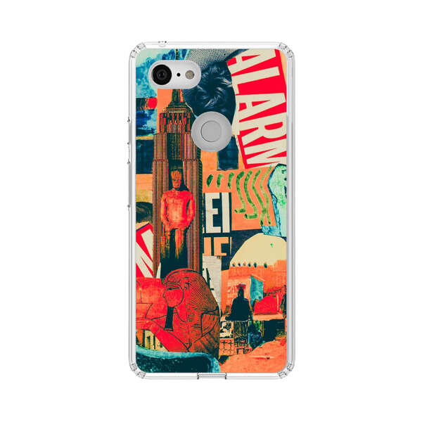 Artistic Urban Collage Google Pixel 3 XL Case