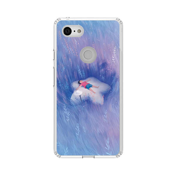 Child Relaxing in Dreamy Field Google Pixel 3 XL Case