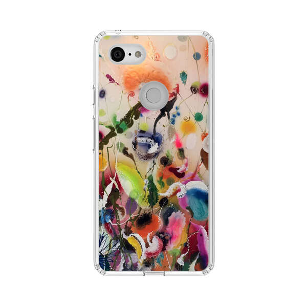 Colorful Abstract Art Google Pixel 3 XL Case