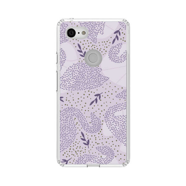 Lavender Swan Pattern Google Pixel 3 XL Case