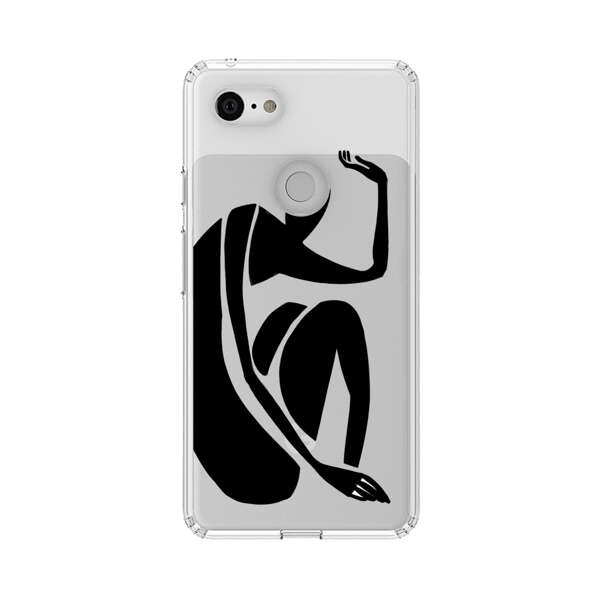 Minimalist Abstract Human Figure Google Pixel 3 XL Case