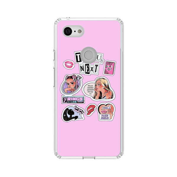 Pop Art Fashion Stickers Google Pixel 3 XL Case