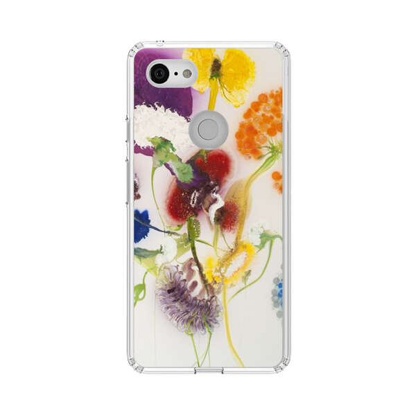 Vibrant Abstract Floral Artwork Google Pixel 3 XL Case