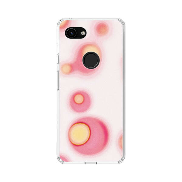 Abstract Pink and Yellow Blobs Google Pixel 3a Case