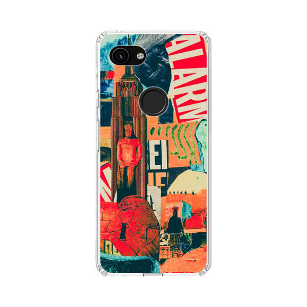 Artistic Urban Collage Google Pixel 3a Case