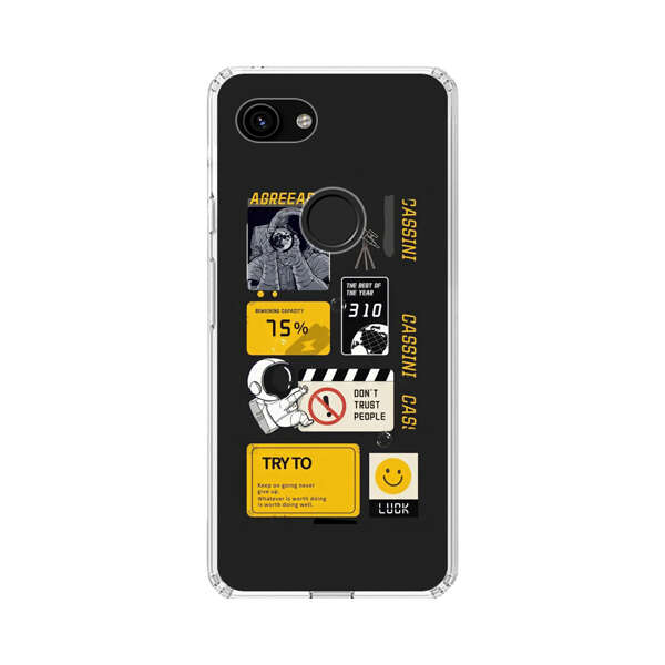 Astronaut Space Exploration Motivation Design Google Pixel 3a Case