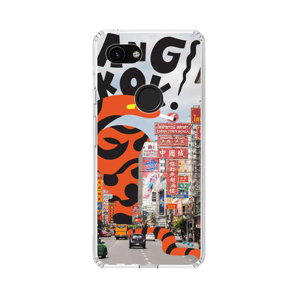 Bangkok Chinatown Snake Street Scene Google Pixel 3a Case