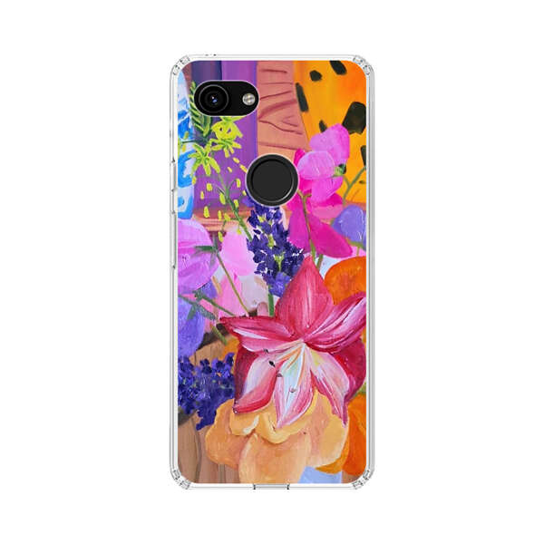 Bright Vibrant Floral Still Life Google Pixel 3a Case