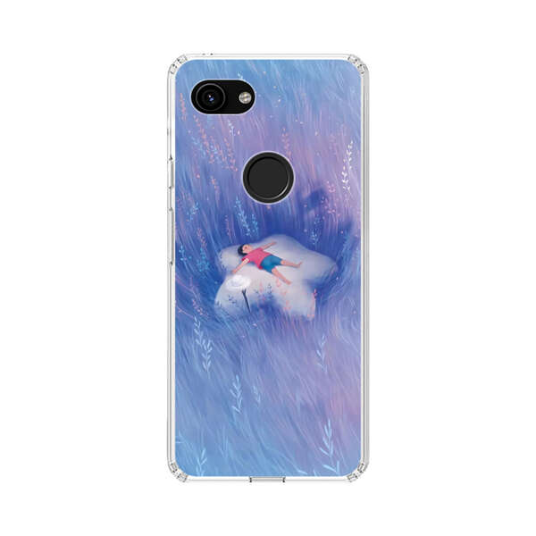 Child Relaxing in Dreamy Field Google Pixel 3a Case