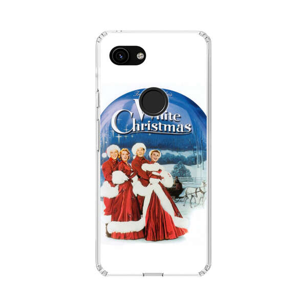 Classic White Christmas Scene Google Pixel 3a Case