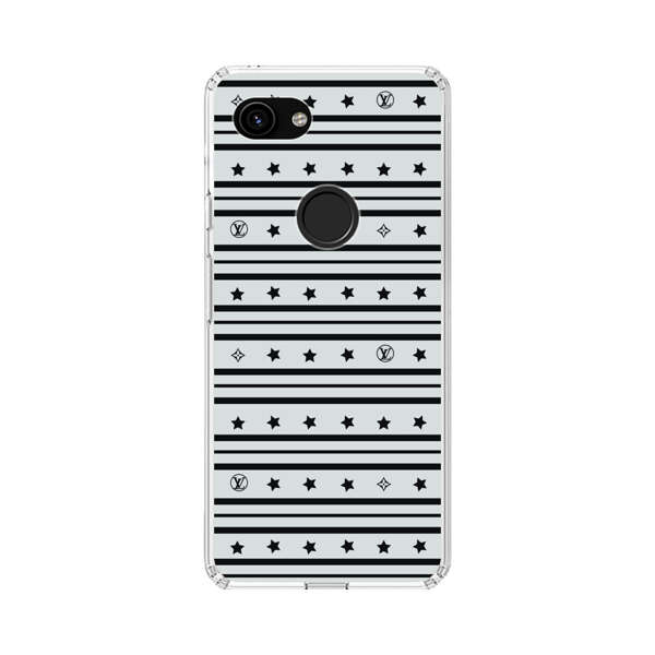Elegant Stars Geometric Pattern Google Pixel 3a Case