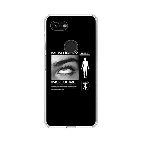 Mentality Insecure Eye Art Google Pixel 3a Case