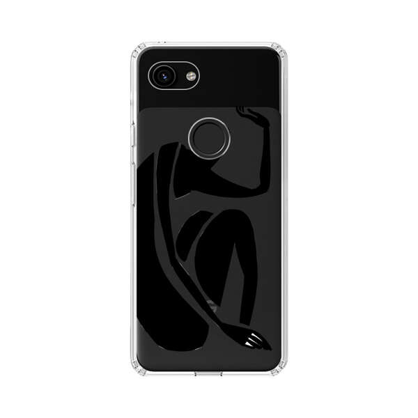 Minimalist Abstract Human Figure Google Pixel 3a Case