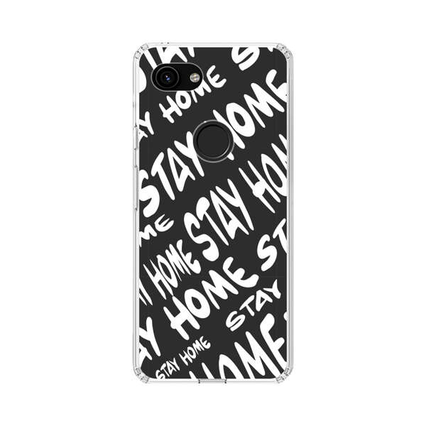 Stay Home Pattern Google Pixel 3a Case