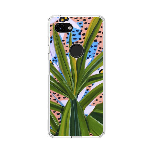 Tropical Leaves Abstract Pattern Google Pixel 3a Case