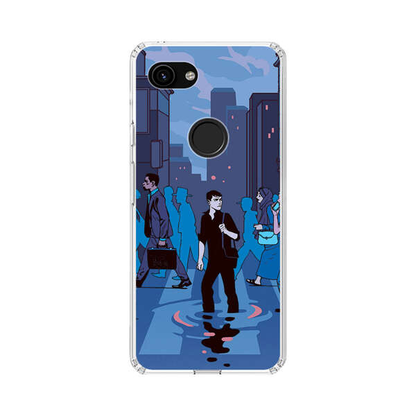 Urban Lonely Person Crosswalk Google Pixel 3a Case