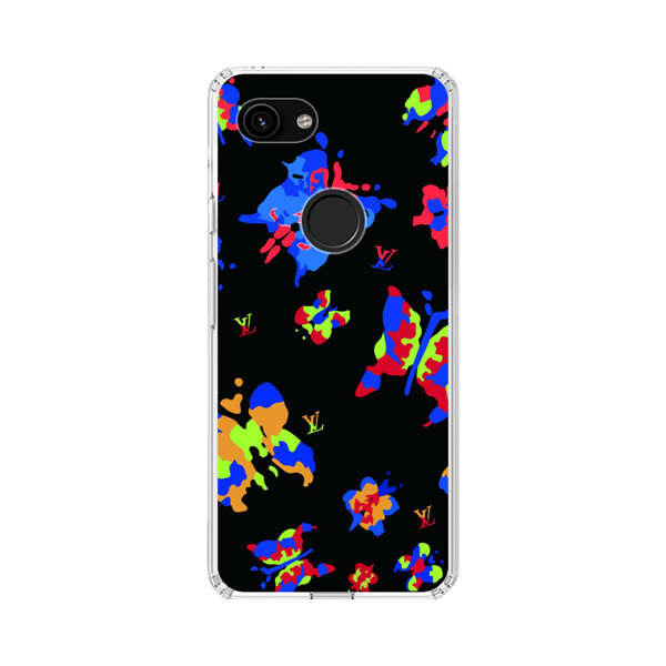 Vibrant Abstract Butterflies and Floral Splashes Google Pixel 3a Case