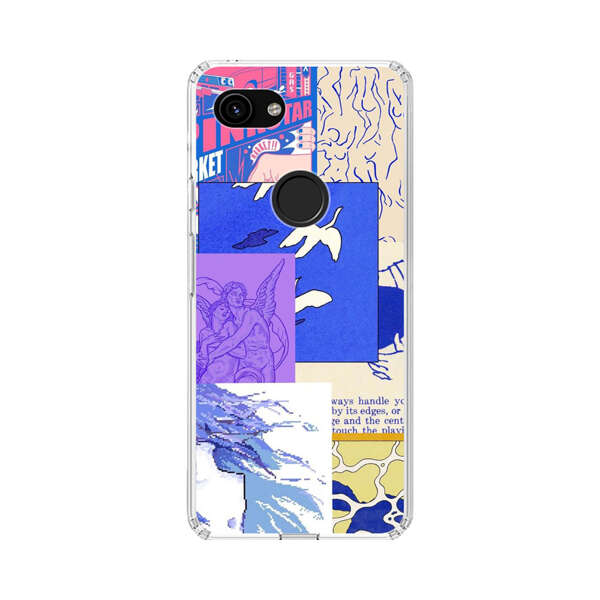 Vibrant Retro Pop Art Collage Google Pixel 3a Case