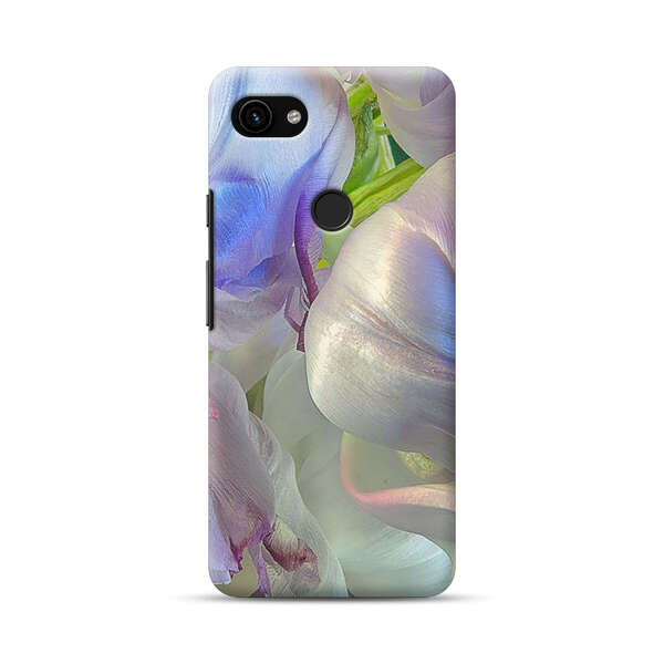 Delicate Pastel Flower Petals Close Up Google Pixel 3a Hard Case