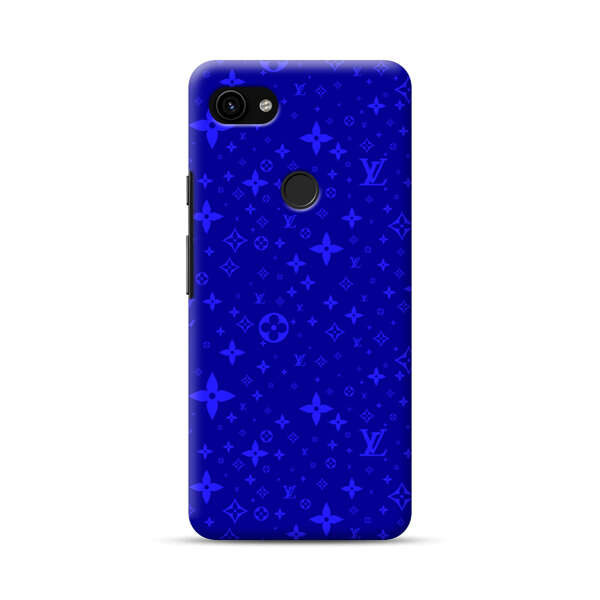 Luxury Blue Designer Pattern Google Pixel 3a Hard Case