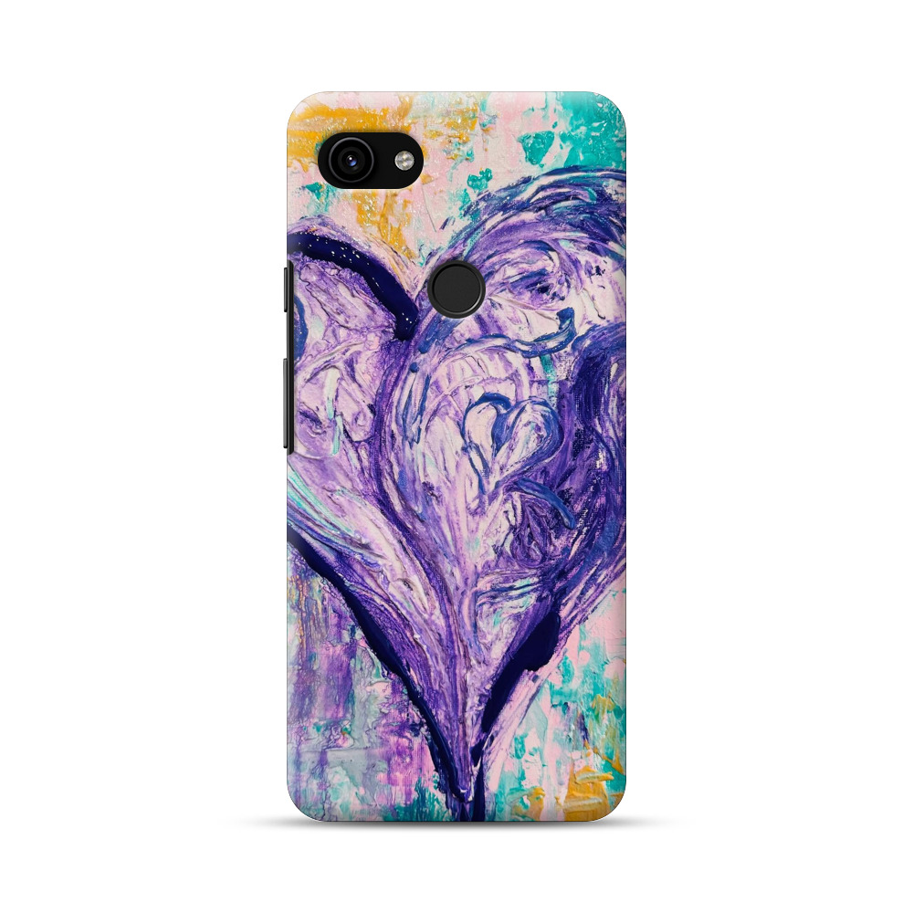 heart artwork Google Pixel 3a XL Hard Case