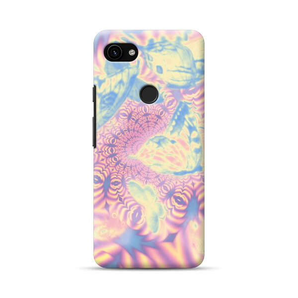 Ethereal Butterflies Psychedelic Swirl Google Pixel 3a XL Hard Case