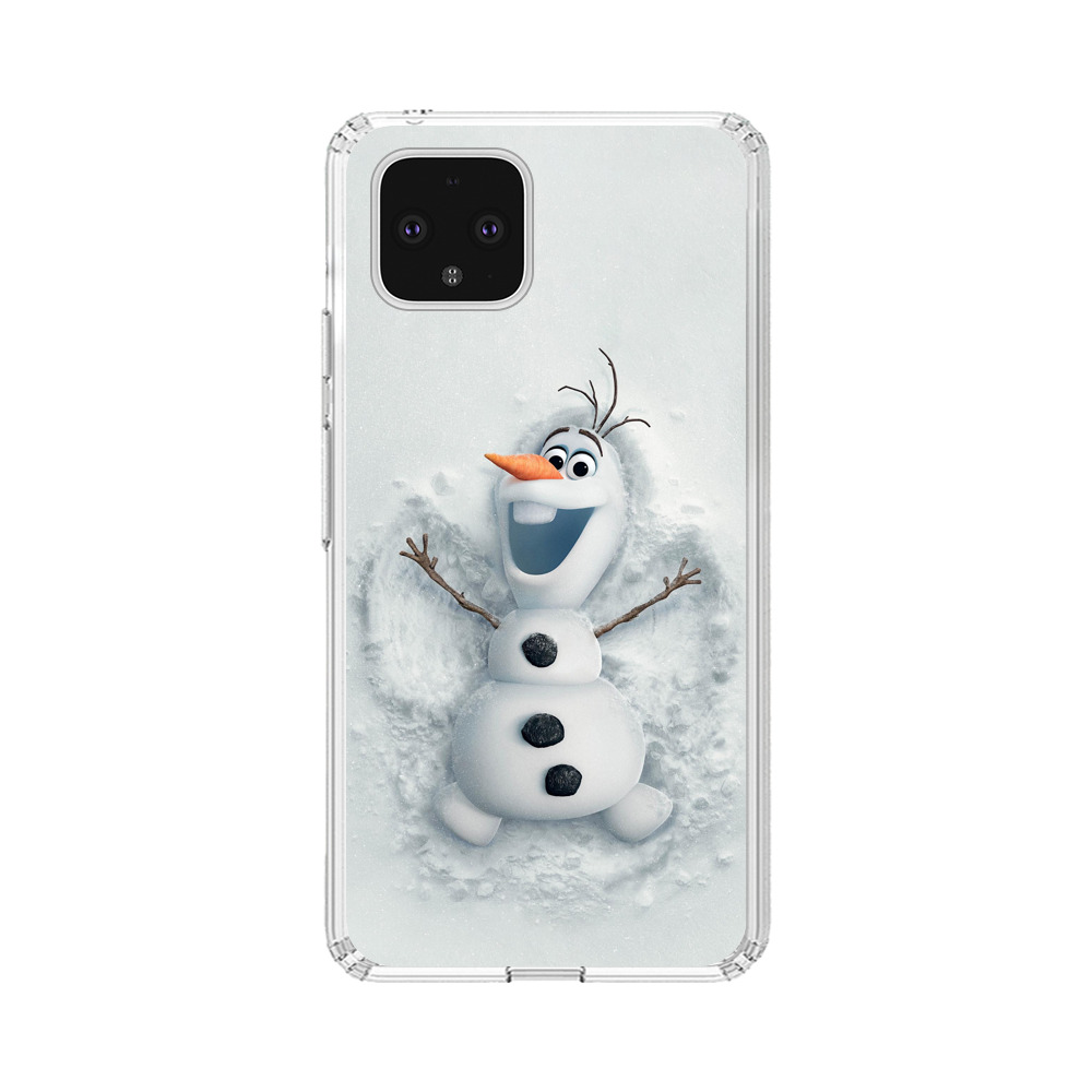 frozen snowman Google Pixel 4 Case