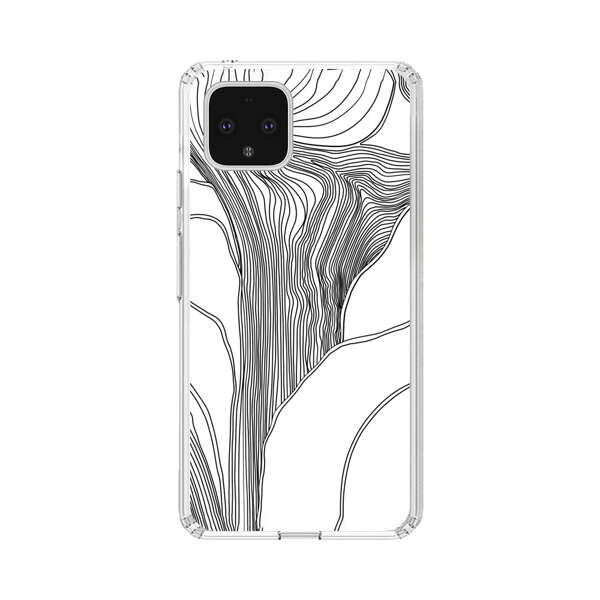 Abstract Line Art Design Google Pixel 4 Case