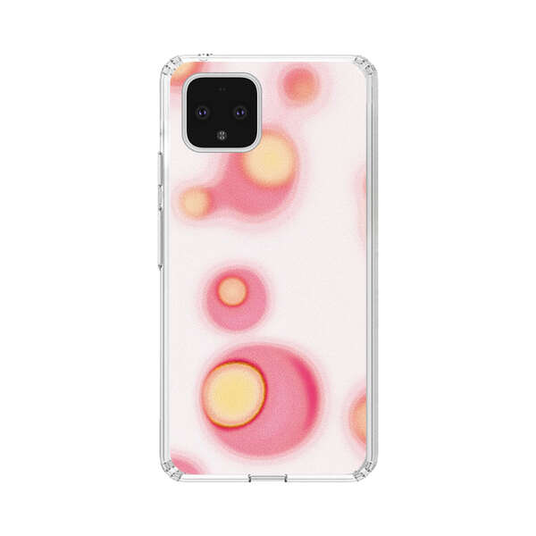 Abstract Pink and Yellow Blobs Google Pixel 4 Case