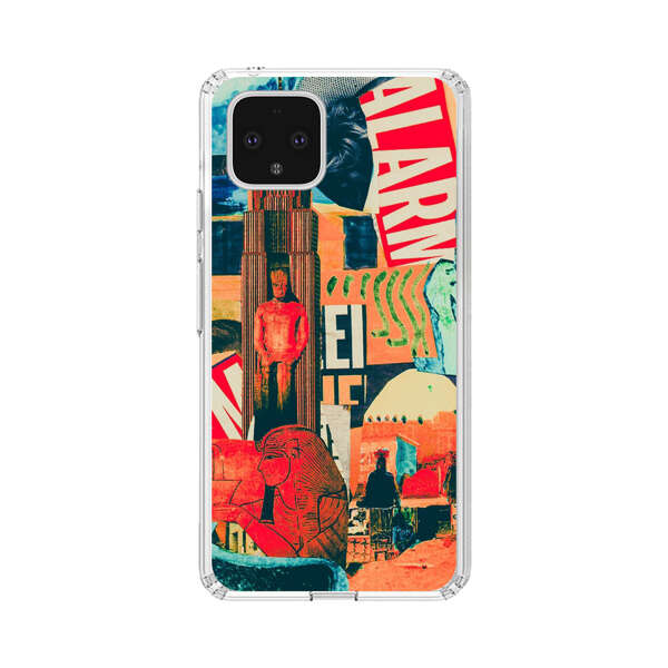 Artistic Urban Collage Google Pixel 4 Case