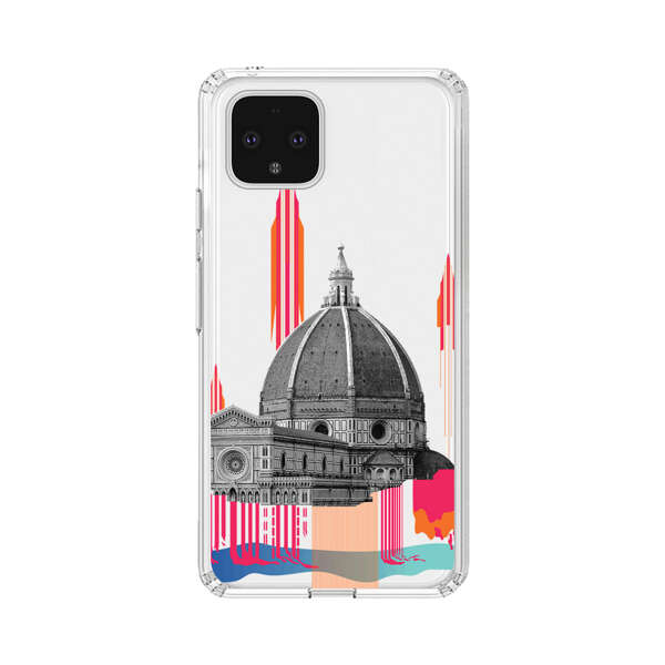 Florence Cathedral Dome Artistic Illustration Google Pixel 4 Case
