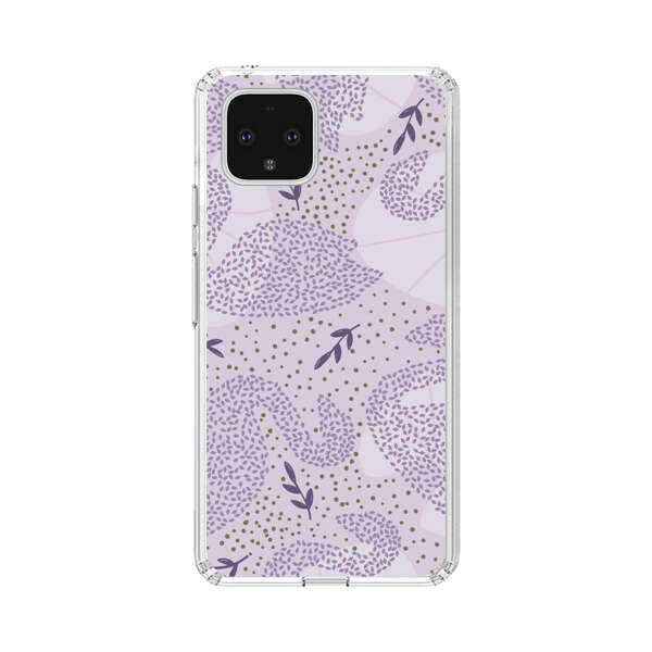 Lavender Swan Pattern Google Pixel 4 Case