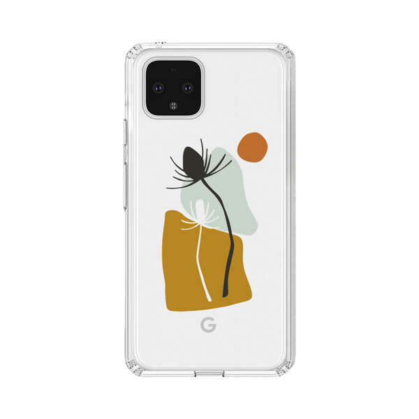 Minimalist Abstract Nature Design Google Pixel 4 Case