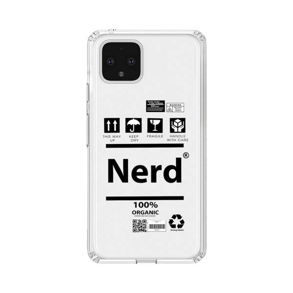 Minimalist Nerd Shipping Icons Design Google Pixel 4 Case