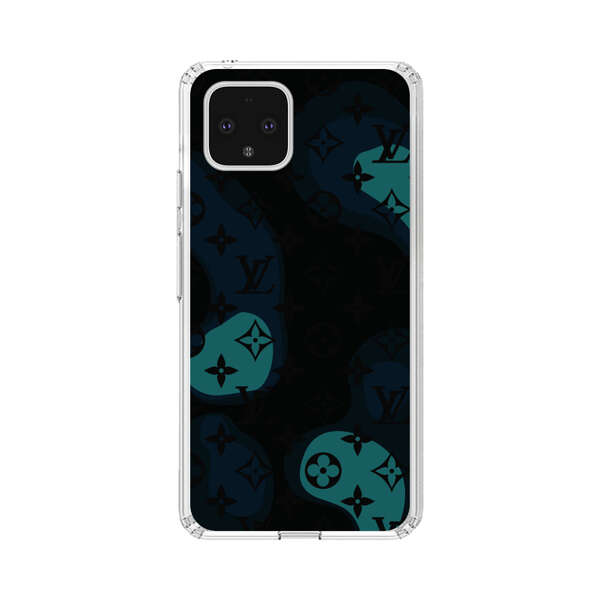 Modern Abstract Question Marks with Luxury Motifs Google Pixel 4 Case