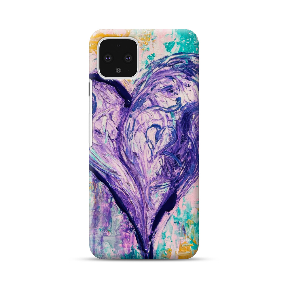 heart artwork Google Pixel 4 Hard Case